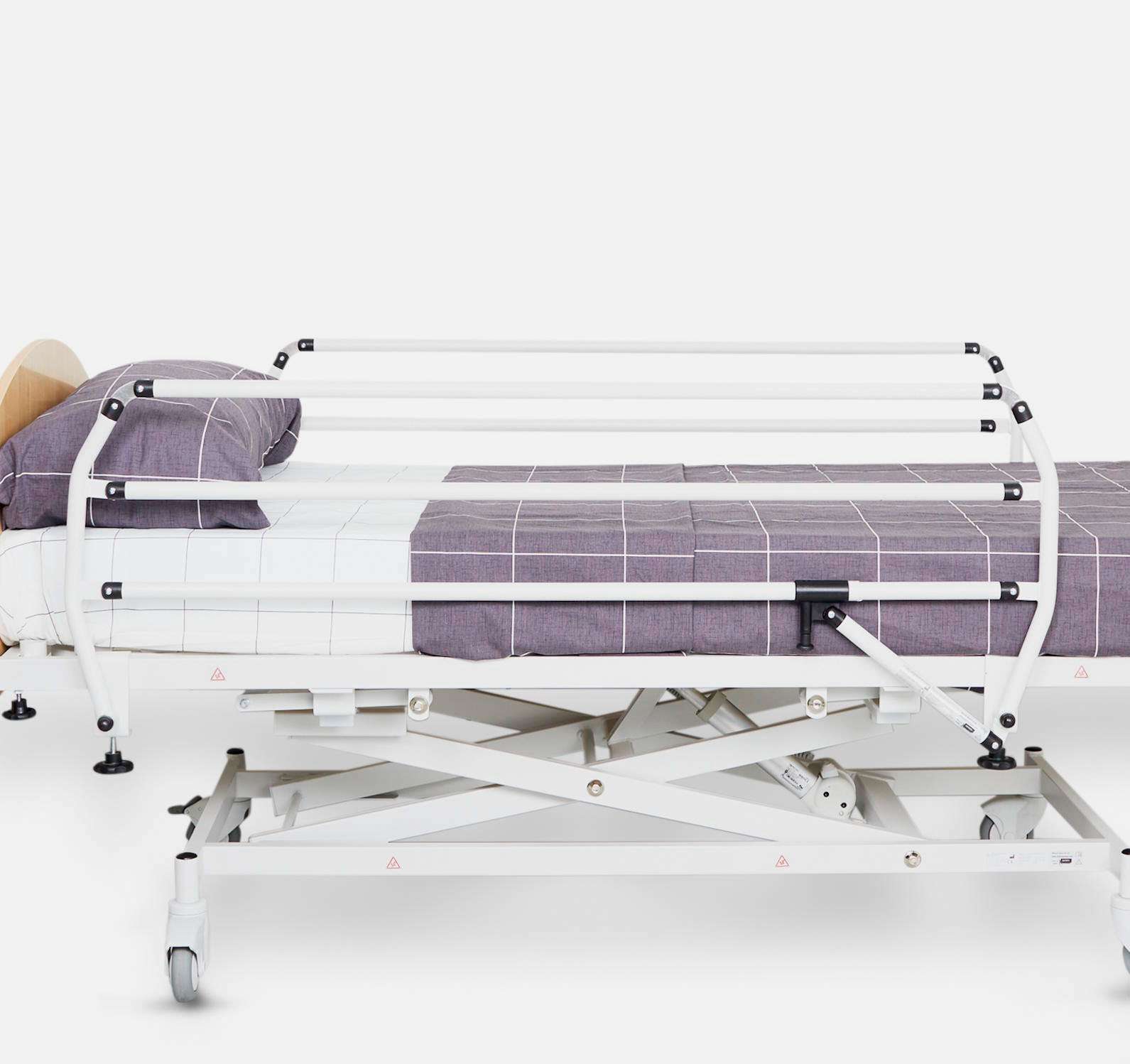 Cama Hospitalaria con Barandilla